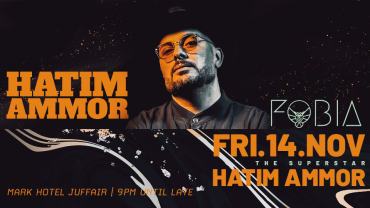 Hatim Ammor live at Fobia Club Lounge Hatim Ammor live at Fobia Club Lounge