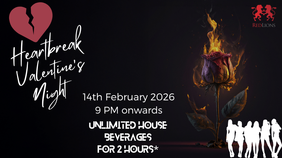 Heartbreak Valentine’s Night at Red Lions Bahrain