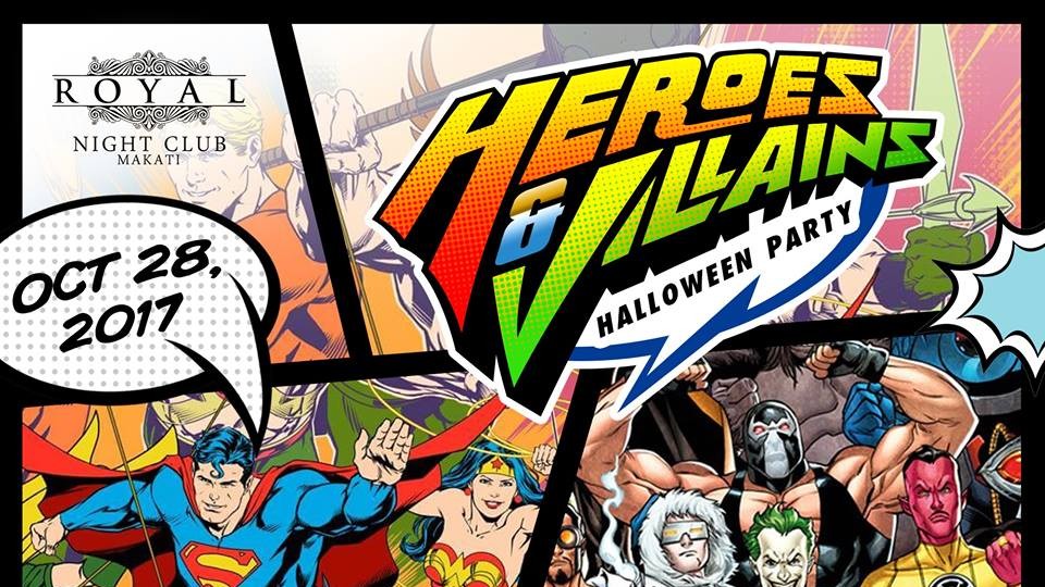 Heroes & Villains Halloween party!!!