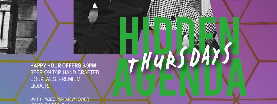 Hidden Agenda Thursday