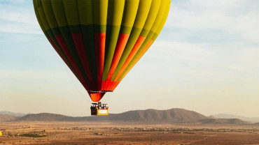 Hot Air Balloon Adventure – Sunrise Flight at Kasbah Le Mirage & Spa