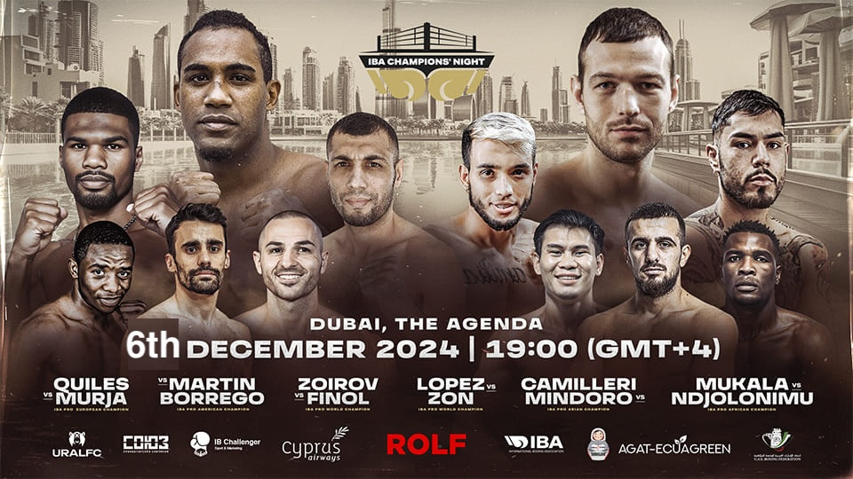 IBA Champions’ Night at The Agenda, Dubai