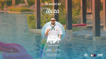 Ibiza Pool Party Presents Kidy in Muscat