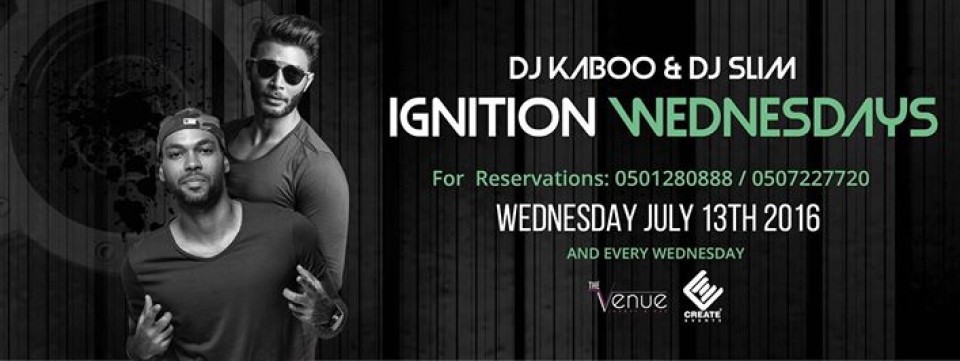 Ignition Wednesdays at The Venue Yas Island Ignition Wednesdays at The Venue Yas Island