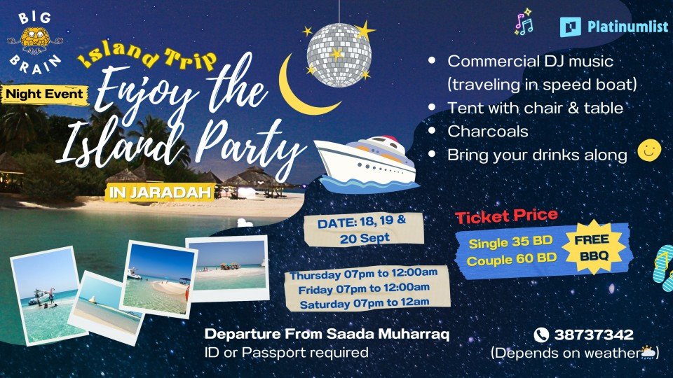 Island Night Trip - Enjoy the Island Party in Jaradah