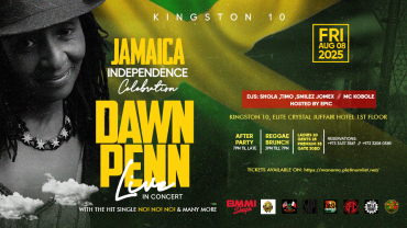 Jamaica Independence Celebration: Dawn Penn Live at Kingston10