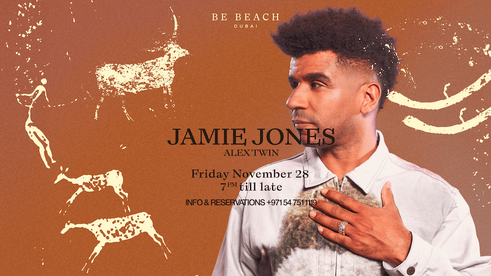 Jamie Jones at Be Beach Dubai 2025 United Arab Emirates