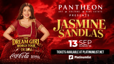 Jasmine Sandlas en concert au Coca-Cola Arena de Dubaï