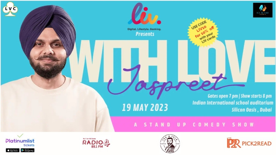 جاسبريت سينغ في أمسية كوميدية في دبي