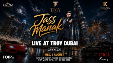 Jass Manak at Troy in Dubai Jass Manak at Troy in Dubai