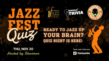 Jazz Fest Quiz at Buffalo Wings & Rings, Bahrain Jazz Fest Quiz at Buffalo Wings & Rings, Bahrain