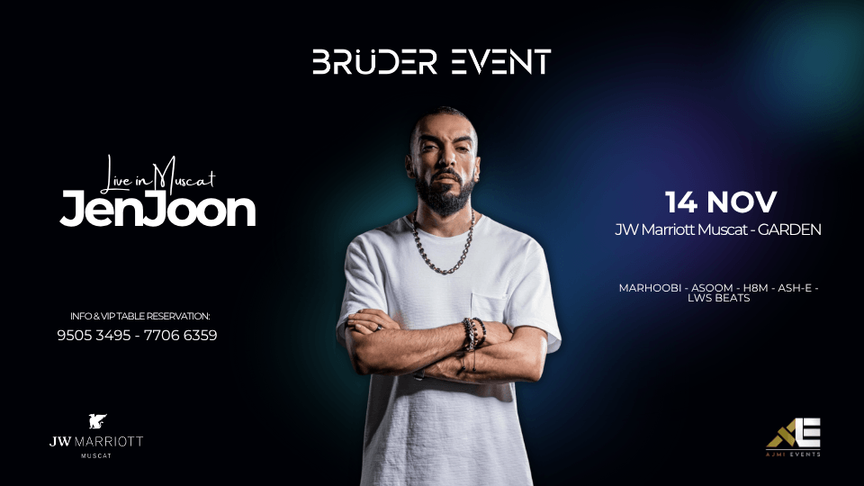 Jenjoon live at JW Marriott Hotel in Muscat Jenjoon live at JW Marriott Hotel in Muscat