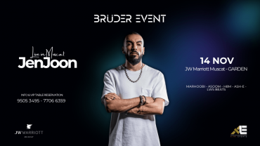 Jenjoon live at JW Marriott Hotel in Muscat Jenjoon live at JW Marriott Hotel in Muscat