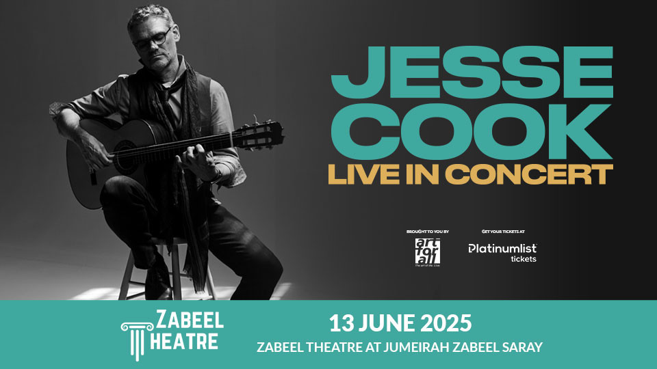 Jesse Cook Live at Zabeel Theatre, Dubai 2025 United Arab Emirates