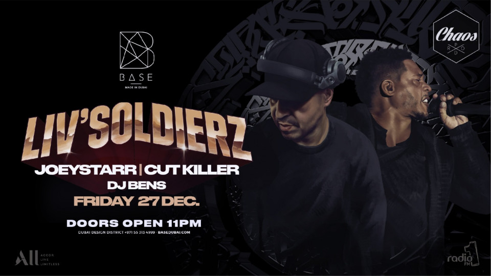 JoeyStarr | BASE Dubai // Fri Dec 27