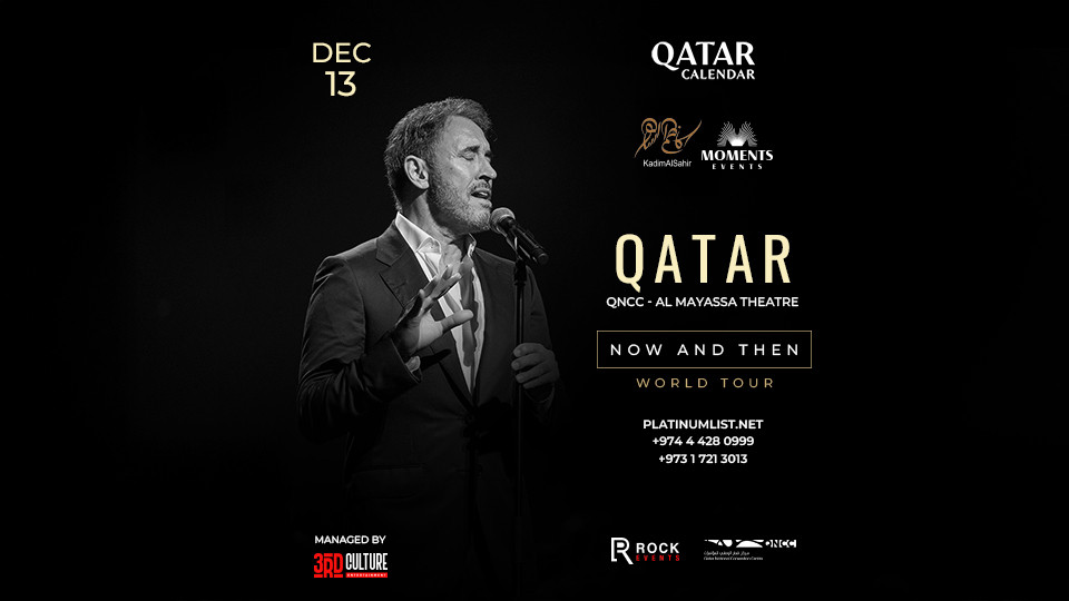 Kadim Al Sahir Live at Al Mayassa Theatre, QNCC in Doha Kadim Al Sahir Live at Al Mayassa Theatre, QNCC in Doha