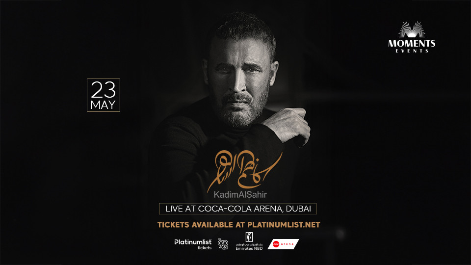 Kadim Al Sahir in Dubai Tickets, 2024 Live Concert - Platinumlist.net