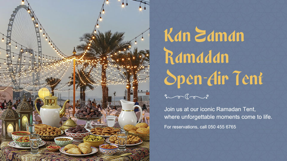 Kan Zaman Open - Air Tent