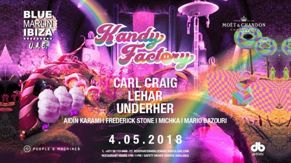 Kandy Factory Carl Craig, Lehar, and Underher