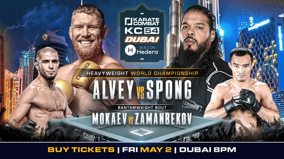 Karate Combat 54 in Dubai