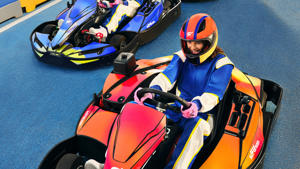 Karting at Al Forsan