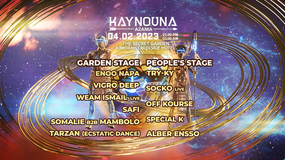 Kaynouna: Azania in Dubai Tickets, 2023 Night Party - Platinumlist.net