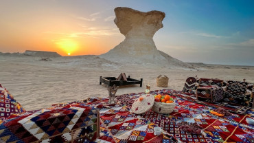 Zekreet & Richard Serra Sculptures Tour