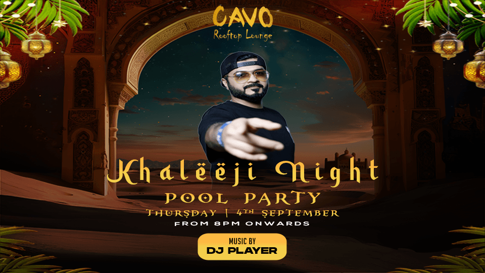 Khaleeji Nights Pool Party at Cavo Rooftop in Manama