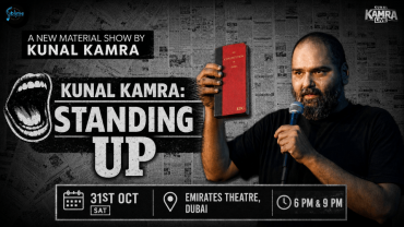 Kunal Kamra en live à Dubaï
