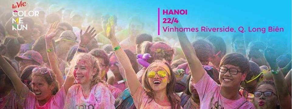 La Vie Color Me Run Hanoi 2017