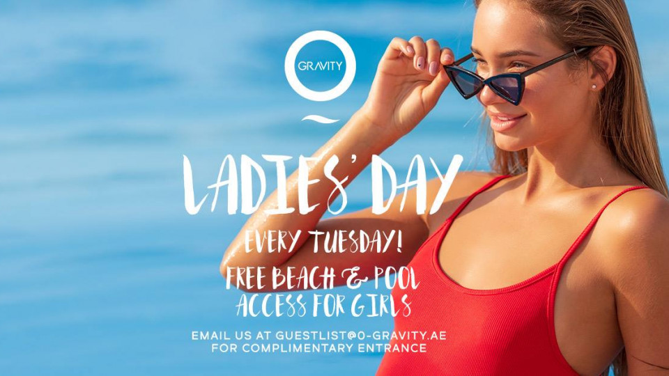 Ladies' Day - Free Pool & Beach Access! Ladies' Day - Free Pool & Beach Access!