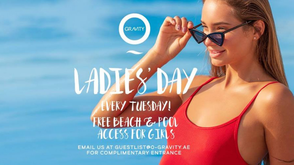Ladies' Day - Free Pool & Beach Access!