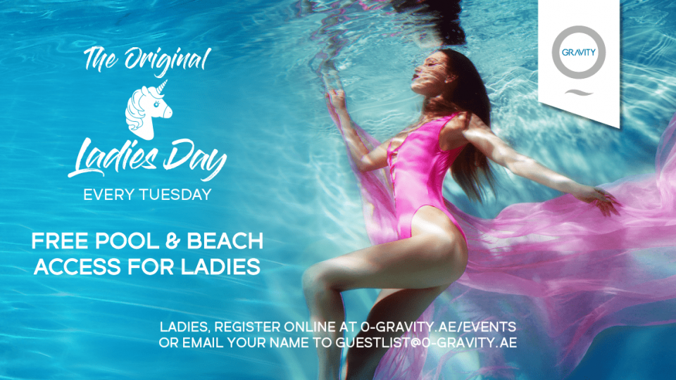 Ladies Day - Free Pool & Beach Access Ladies Day - Free Pool & Beach Access