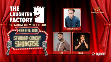 Laugh First, Mingle Later: The Laughter Factory March 2026