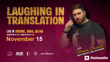 Shawn Chidiac – “Laughing in Translation” Comedy Show