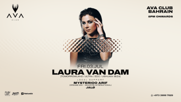 Laura van Dam Live at AVA Club Bahrain
