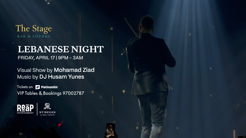Lebanese Night Live at Stage Lounge & Bar in Muscat