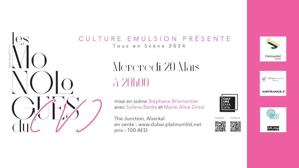 Les Monologues Du V. at The Junction, Dubai
