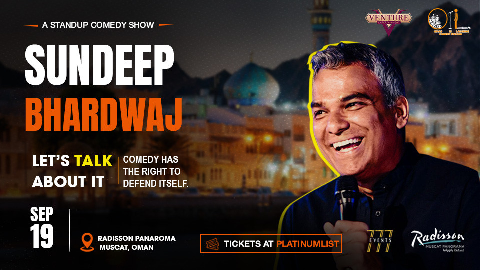 Let's Talk About It by Sundeep Bhardwaj live in Muscat