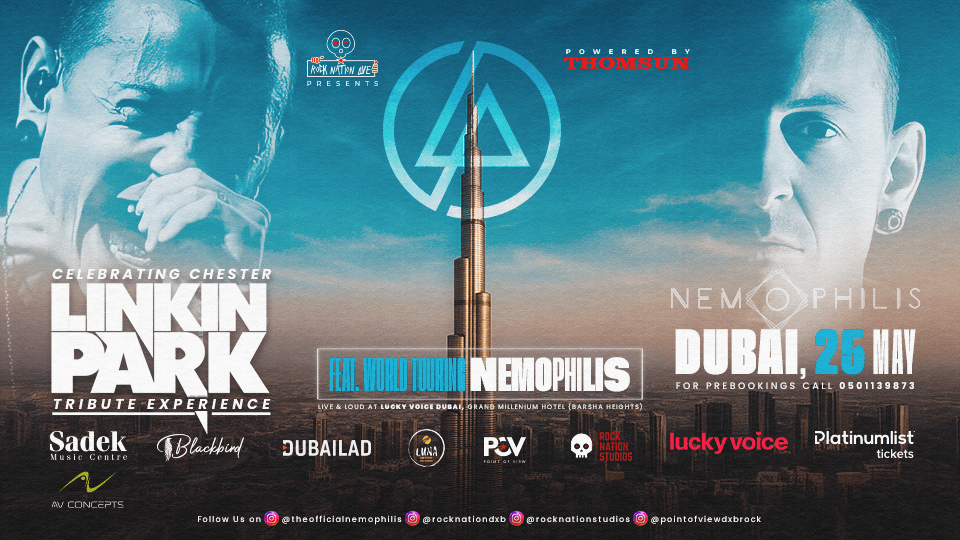 Linkin Park Tribute feat. Nemophilis 2025 United Arab Emirates