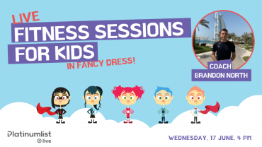 Live Fitness Session for Kids with Brandon North