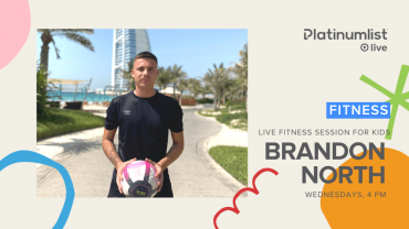 Live Fitness Session for Kids with Brandon North