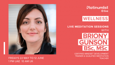 Live Meditation Sessions with BRIONY GUNSON