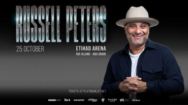 لايف نيشن ميدل إييست تقدم راسل بيترز في الاتحاد أرينا بأبوظبي