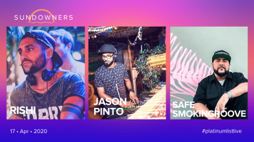 Live Sessions with Rishi, Jason Pinto, Safe Smokingroove