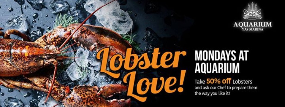 Lobster Mondays. Lobster Mondays.