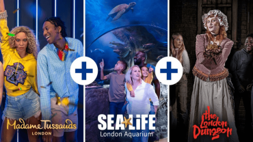 London Dungeon, SEA LIFE London & Madame Tussauds - 3 way ticket London Dungeon, SEA LIFE London & Madame Tussauds - 3 way ticket