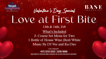 Love at First Bite this Valentine’s Day at Texas Longhorn, Bahrain