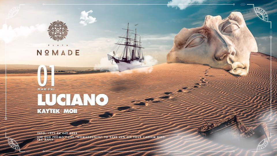 Luciano at Playa Nomade Luciano at Playa Nomade