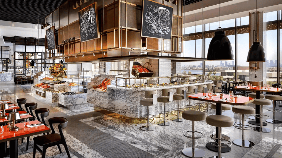 Luxury Breakfast Buffet at Gastronomy Atlantis The Royal